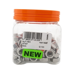 H8A160D - Hex Nut ST/ST